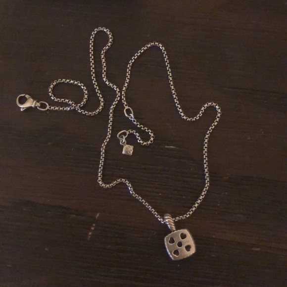 DY Albion pendant with Black Onyx & Diamonds - Picture 6 of 6